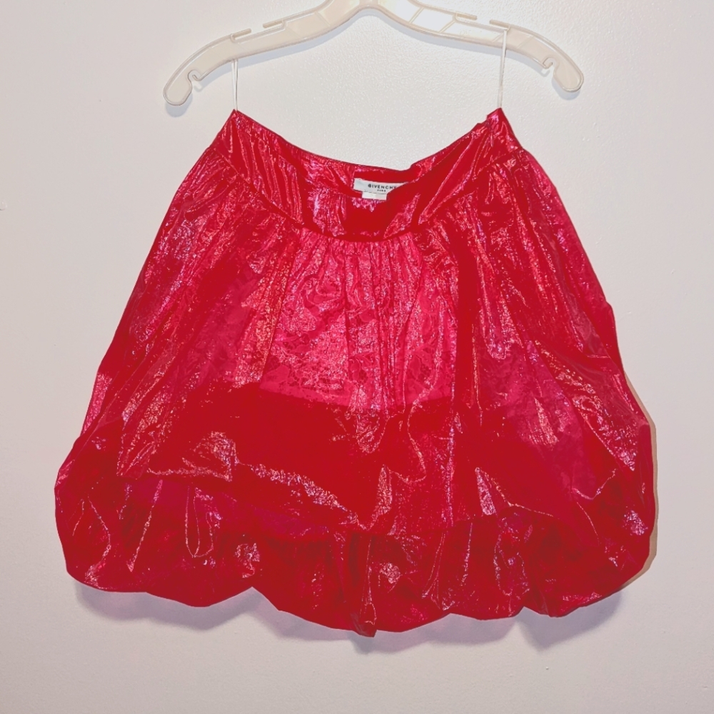 Givenchy Paris Hot Pink Balloon Skirt